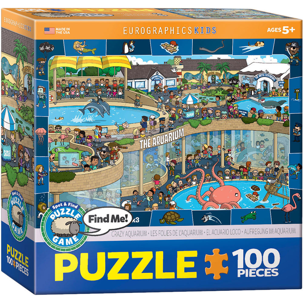 Eurographics Crazy Aquarium 100 PC Puzzle