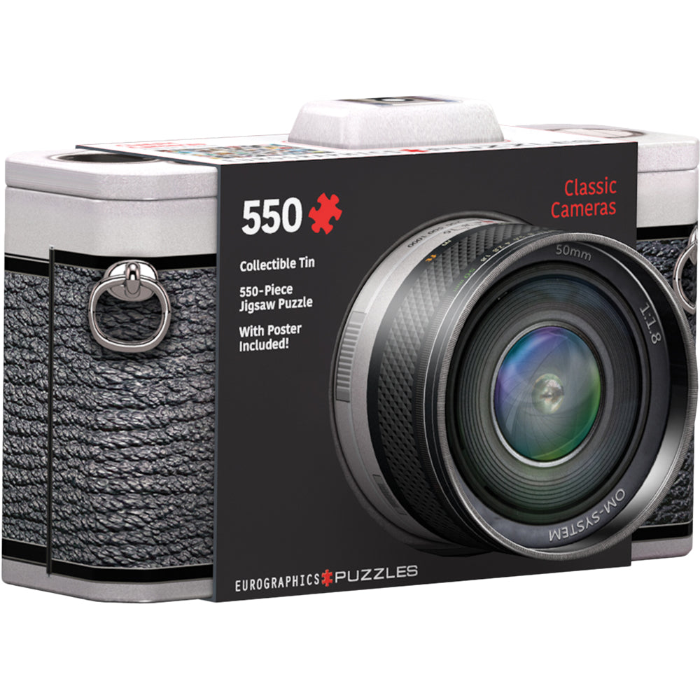 Eurographics Classic Camera Tin 550 PC Puzzle