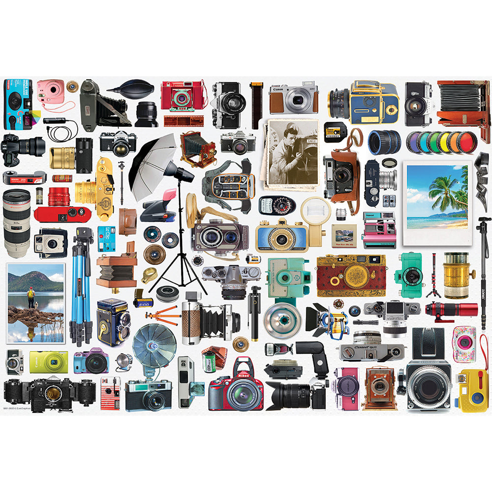 Eurographics Classic Camera Tin 550 PC Puzzle