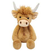 World's Softest Lushees 16" Highlandee Cow Plush
