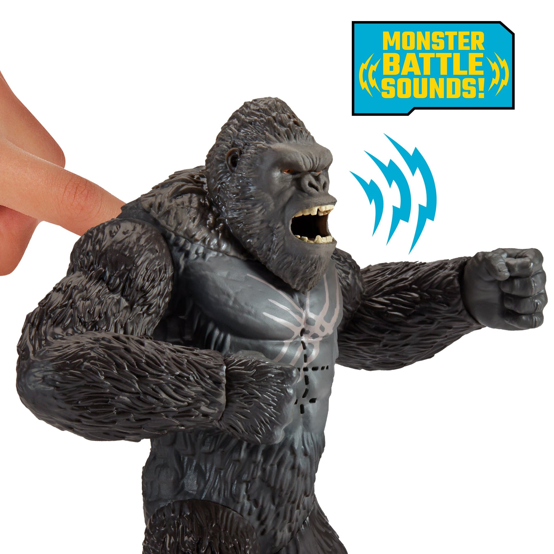 246431 - 7" Battle Roar Kong (with Electric Sounds) - Mastermind Toys___246431