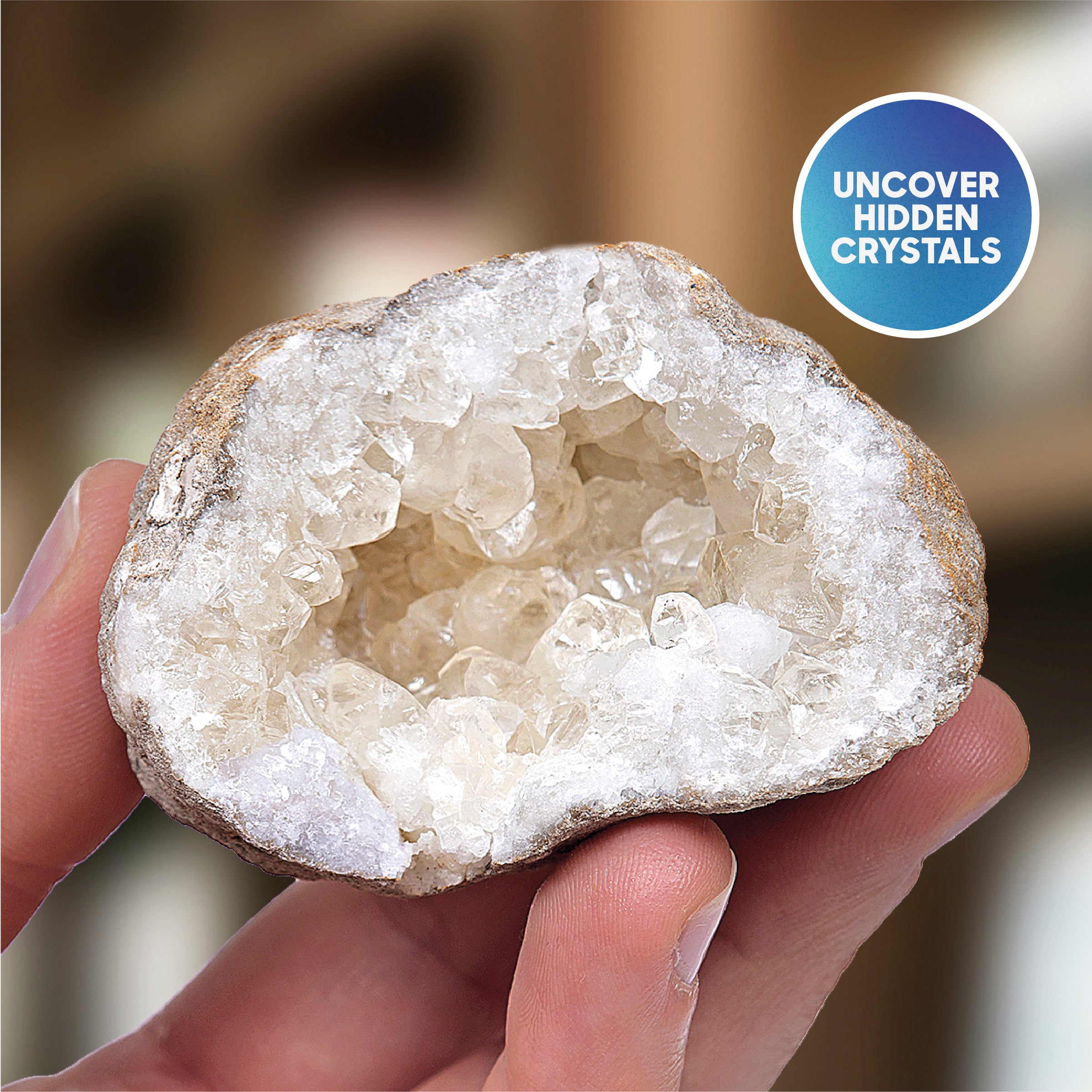 Discovery Toy Mystery Crystals Geode Excavation 2pc