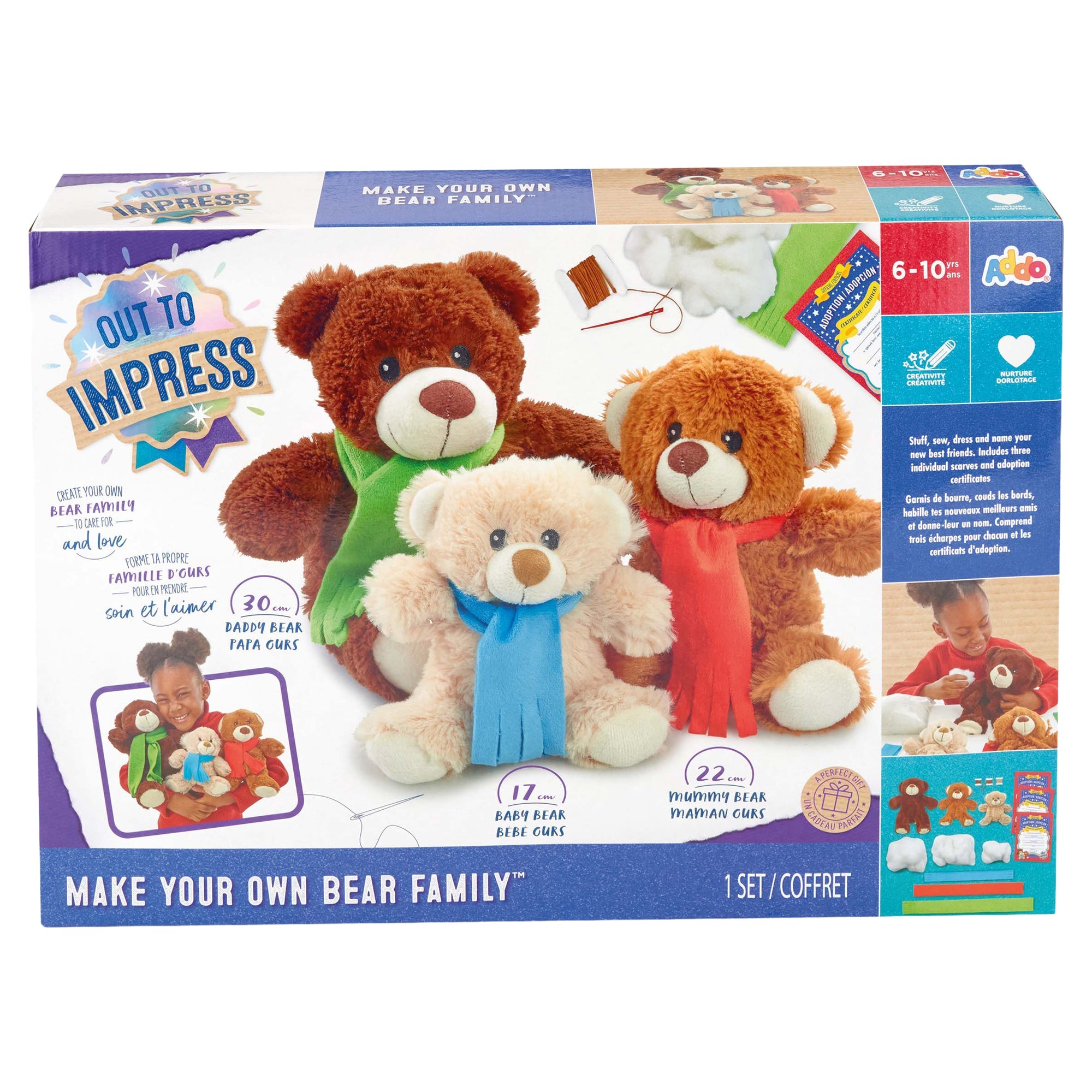 Out to Impress Make Your Own Bear Family - Mastermind Toys___248141