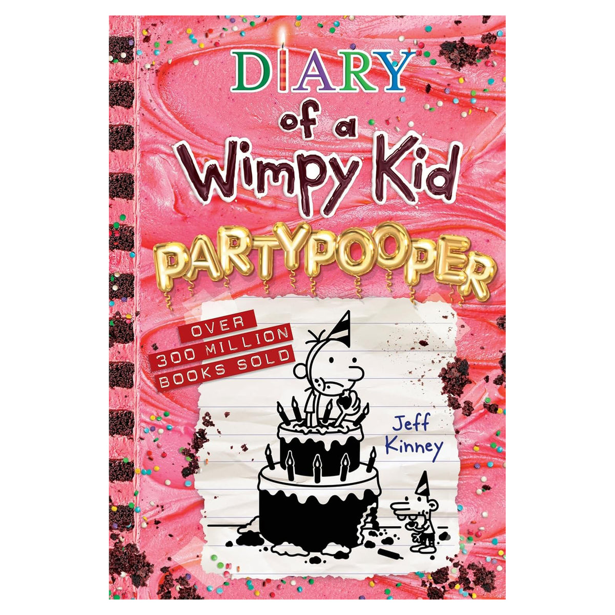 Diary of a Wimpy Kid: Partypooper 官方书目在线封面
