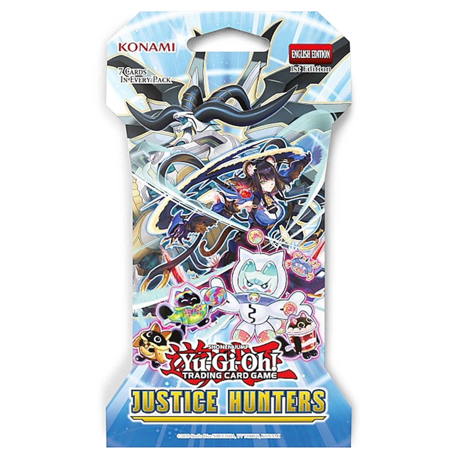 Yugioh Justice Hunters Sleeved Booster Mastermind Toys Yugioh Justice Hunters Sleeved Booster Mastermind Toys
