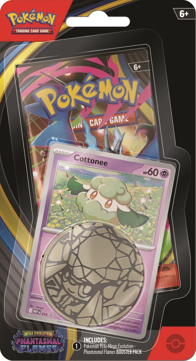 Pokemon Phantasmal Flames Checklane Blister
