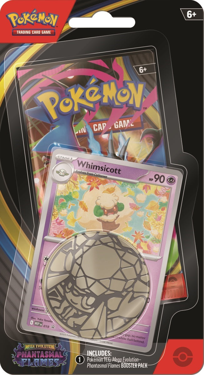 Pokemon Phantasmal Flames Checklane Blister
