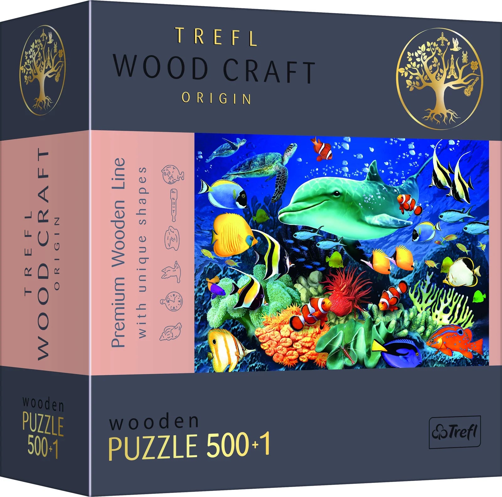 Trefl Wood Craft Origin - Sea Life