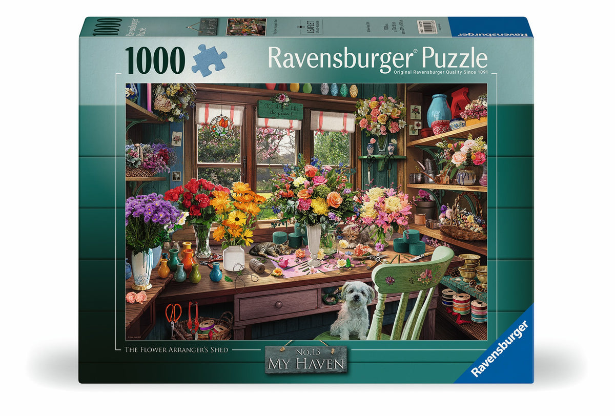 The Flower Arranger's Shed 1000pc Puzzle