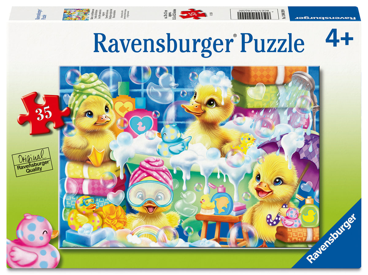Ravensbuger Scrub a Dub Duckies 35pc Puzzle
