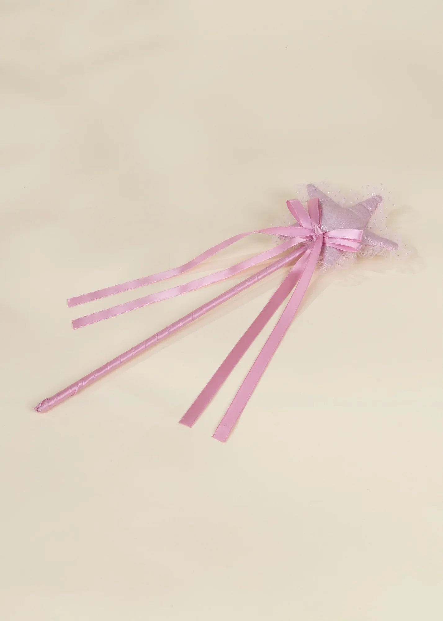 Coco Village Pink Star  Wand with Frill