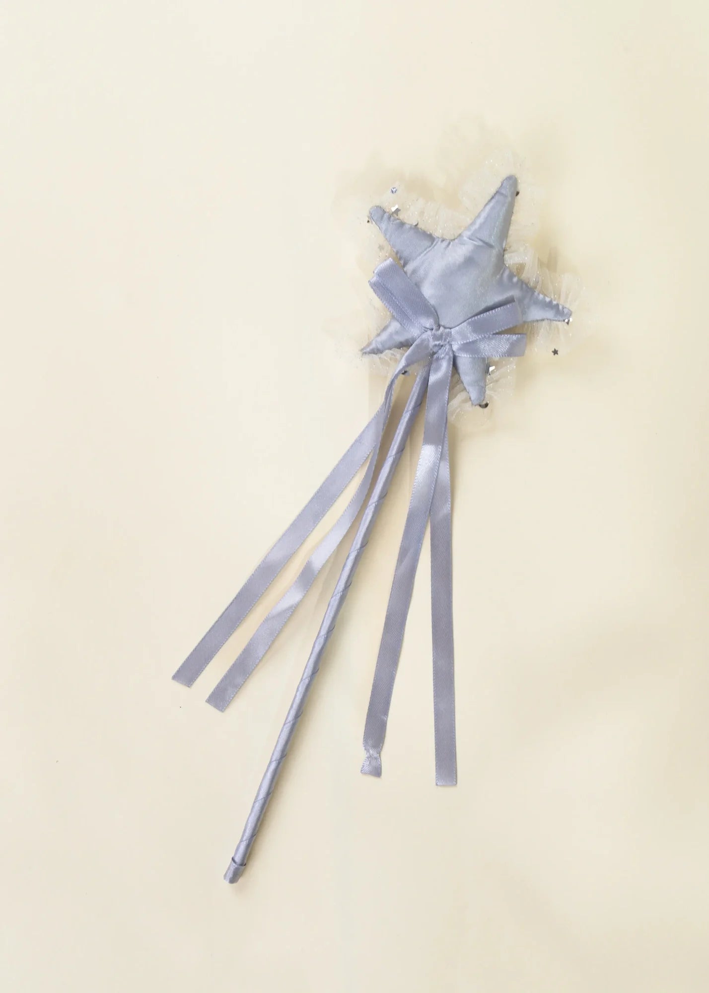 Coco Village Silver Star  Wand with Frill