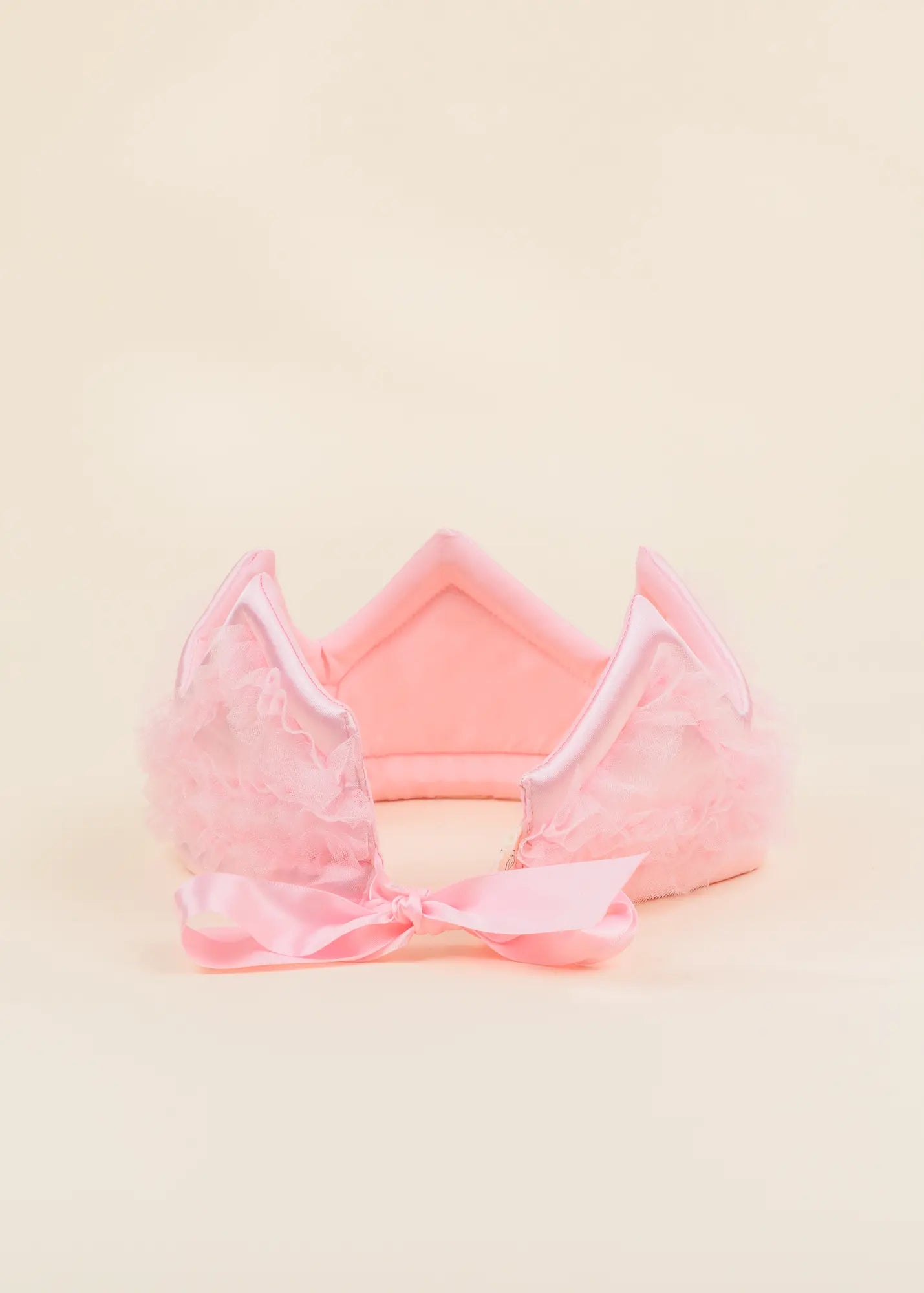 Coco Village Pink Ruffle Crown