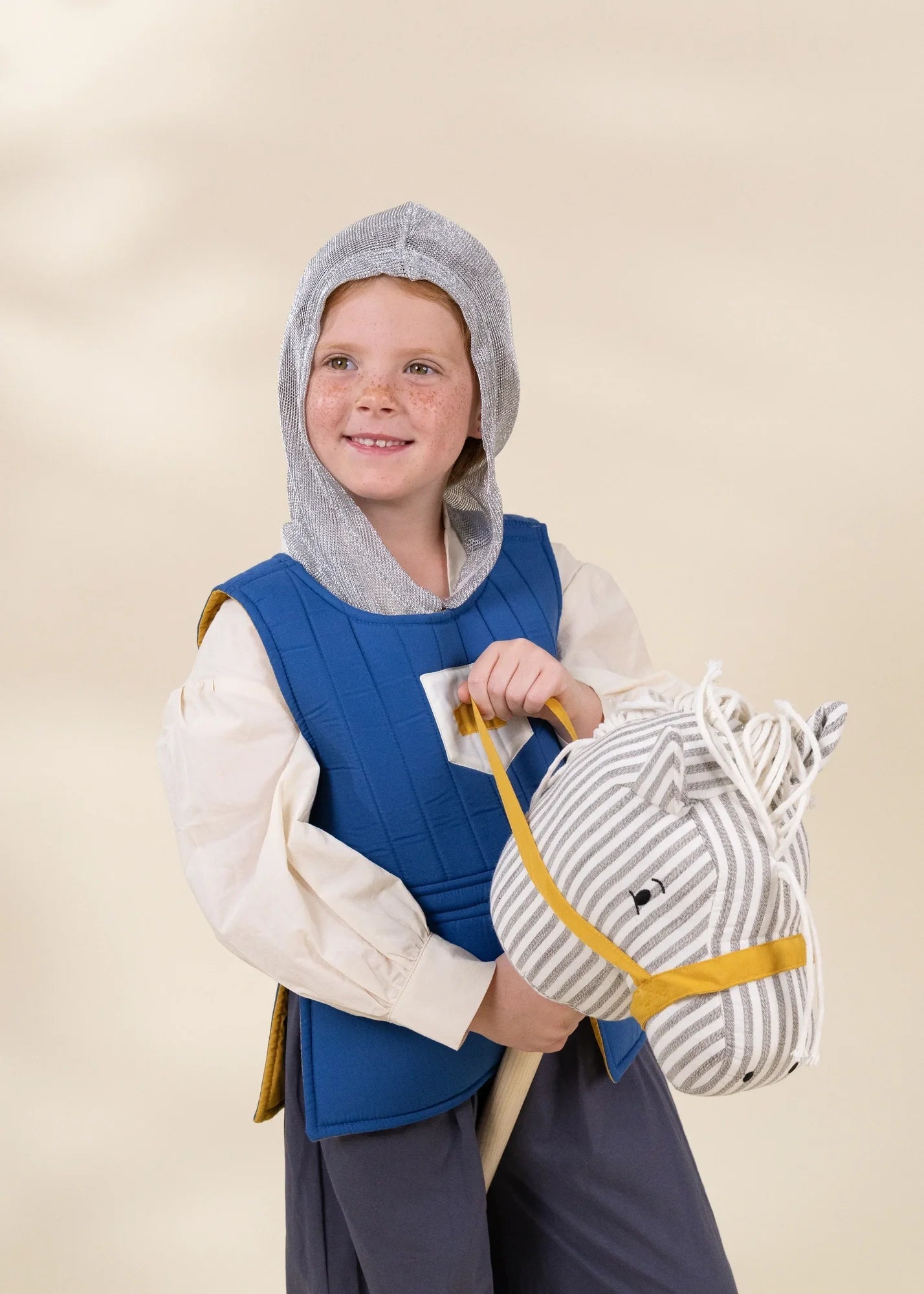 Role Play Riding Horse on Pole