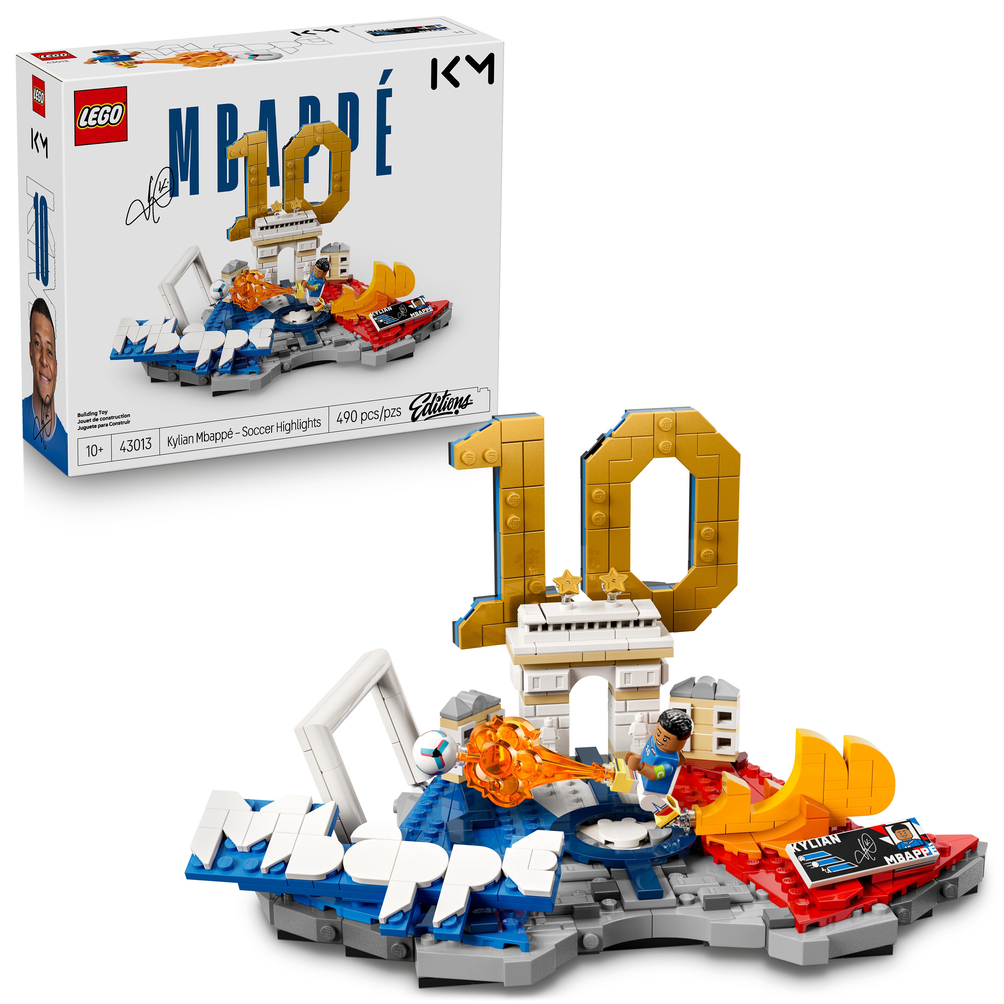 LEGO Editions Kylian Mbappé – Soccer Highlights 43013