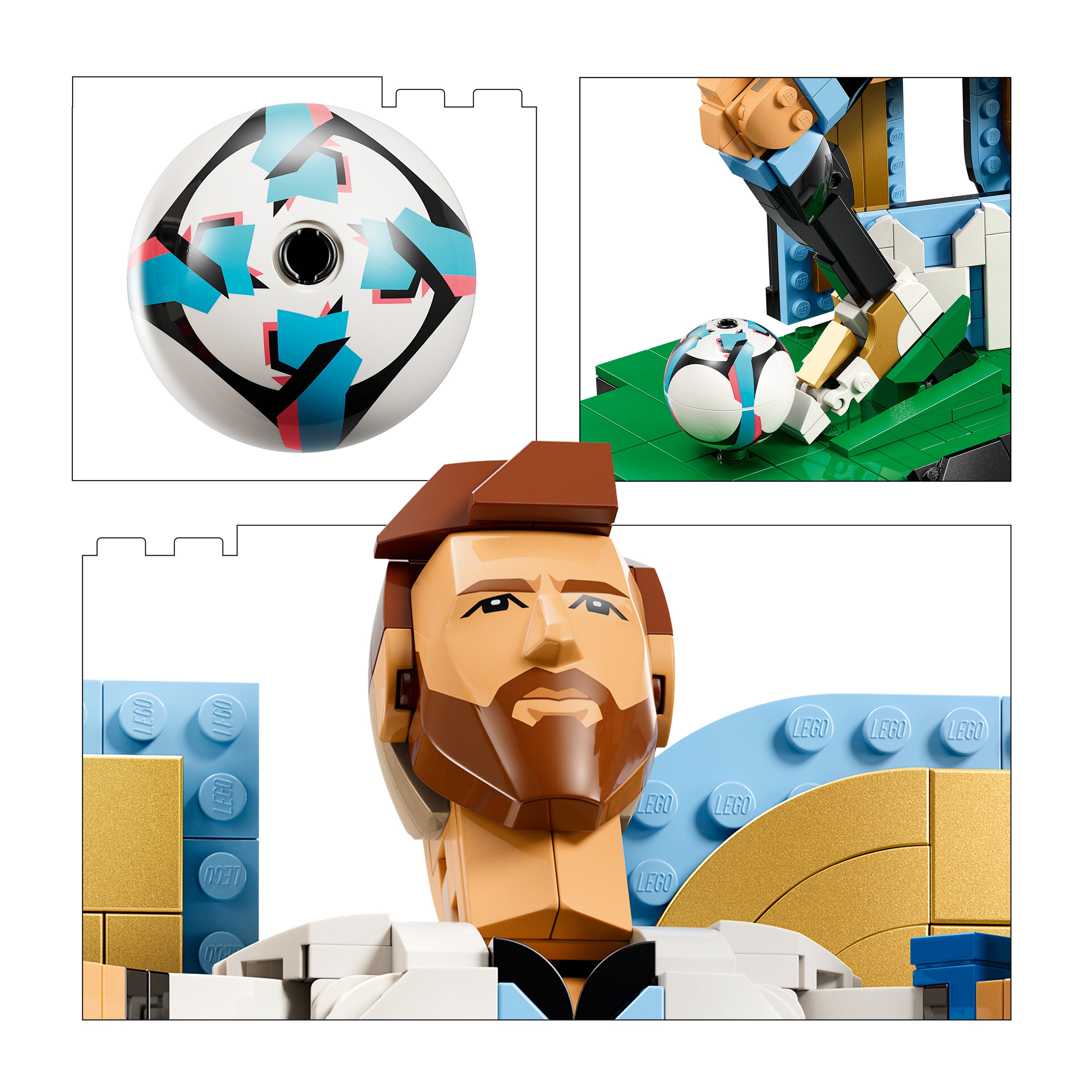 LEGO Editions Lionel Messi – Soccer Legend 43015