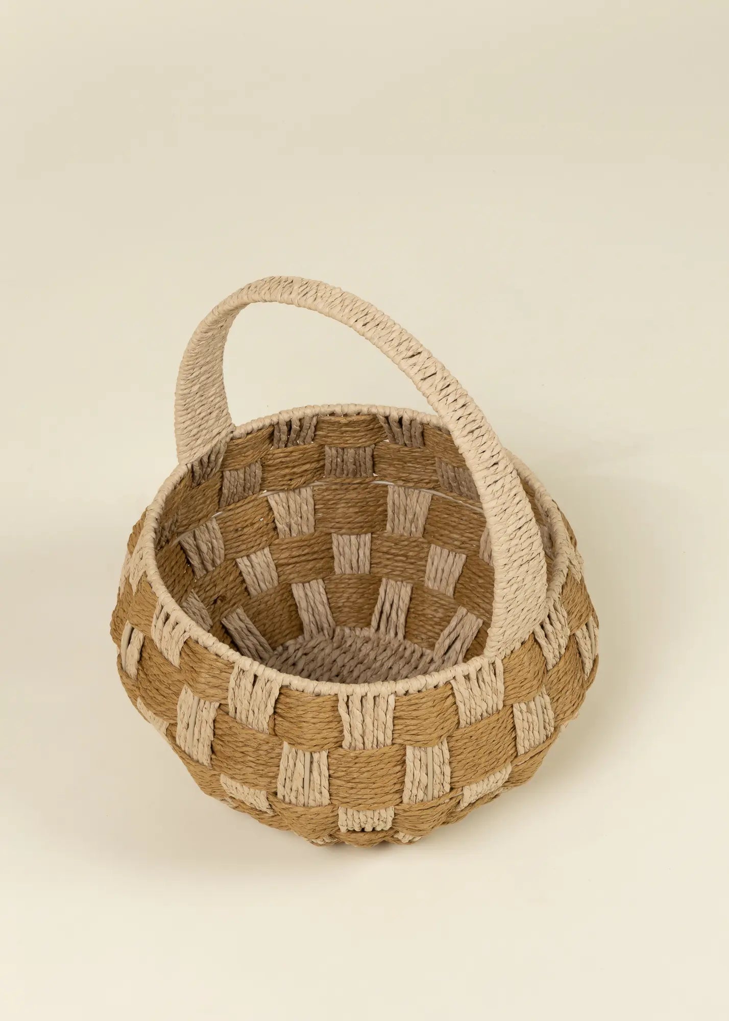 Coco Village Harvest Checker Treat Basket – Large