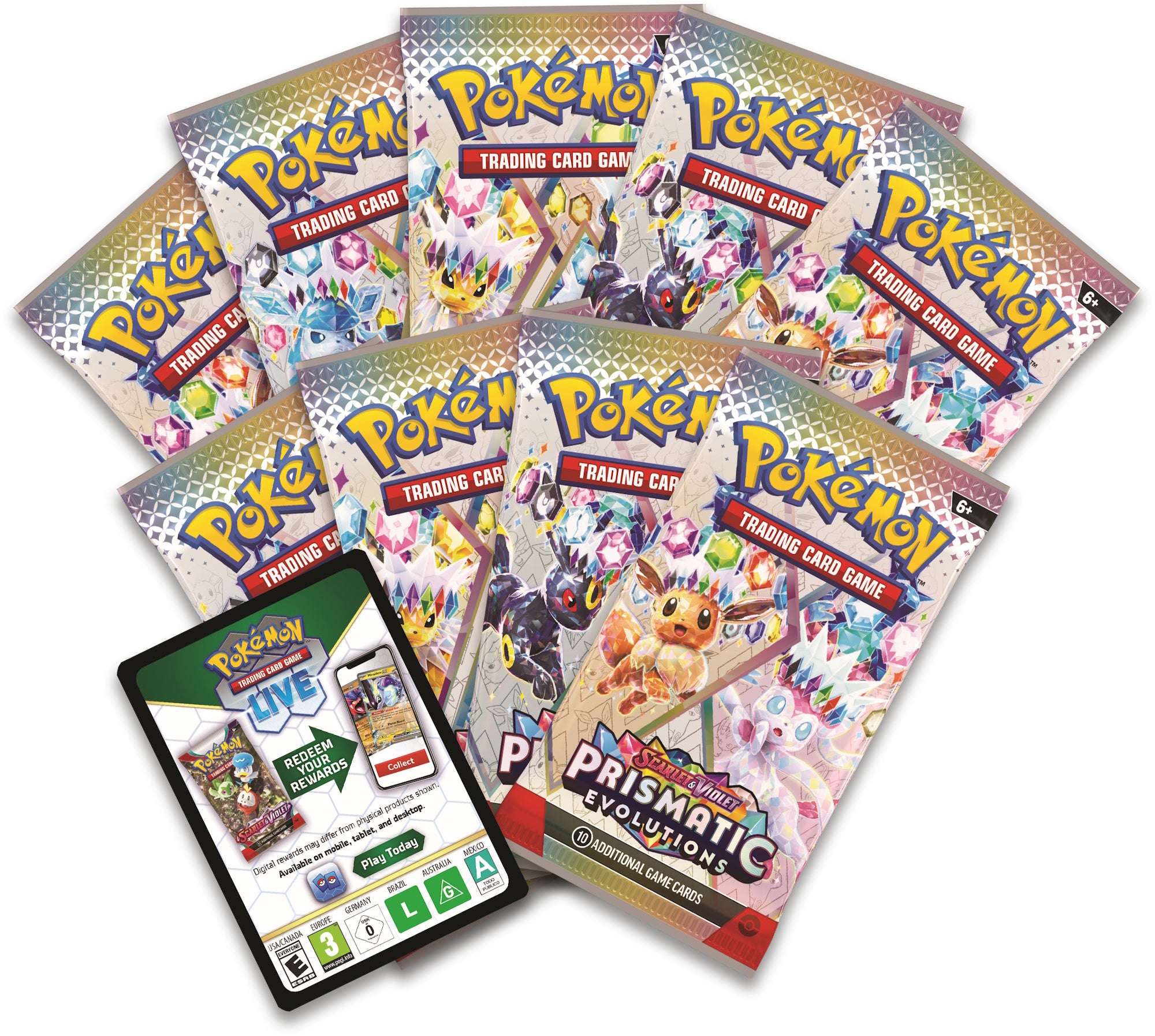 Pokemon - Scarlet & Violet - Prismatic Evolutions  Elite Trainer Box