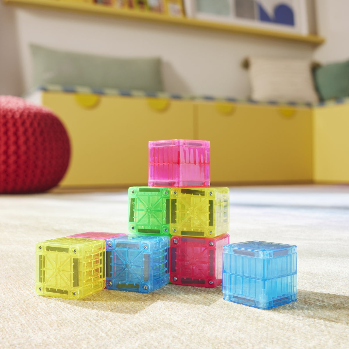 The Original MAGNA-TILES® microMAGS Cubes 9-Piece