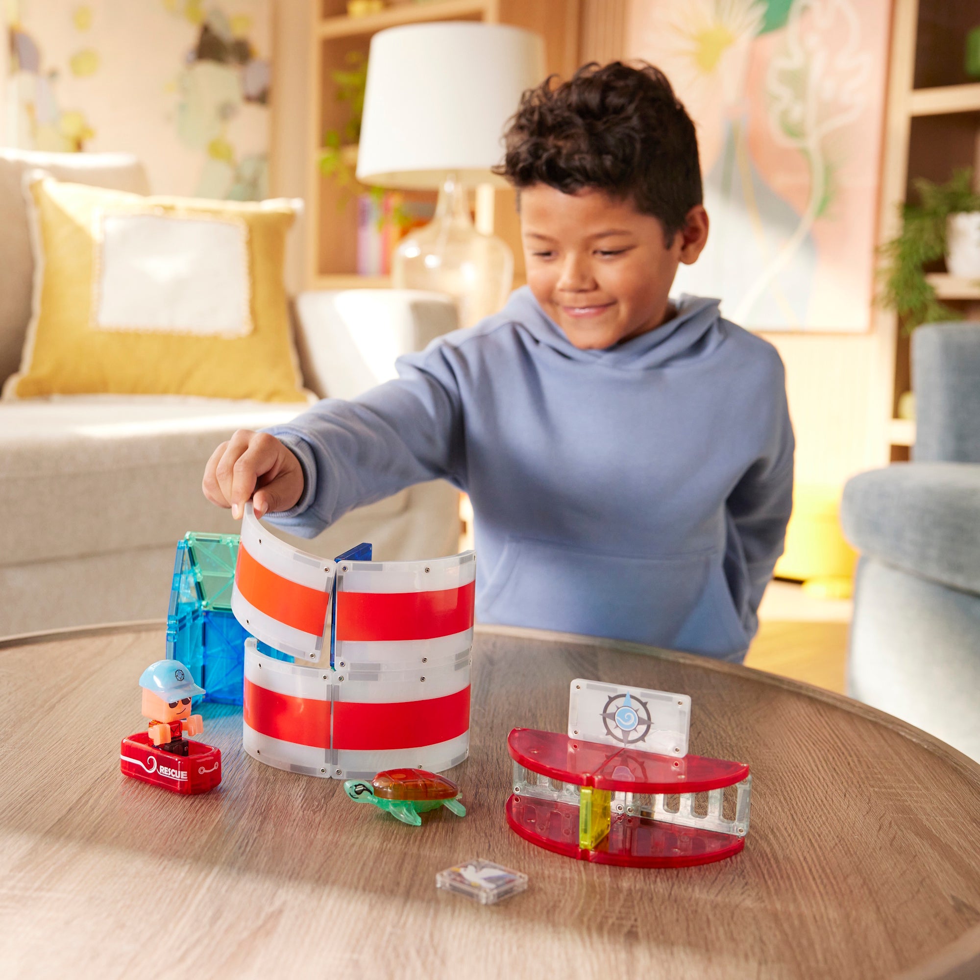 The Original MAGNA-TILES® Lighthouse Rescue 26-Piece