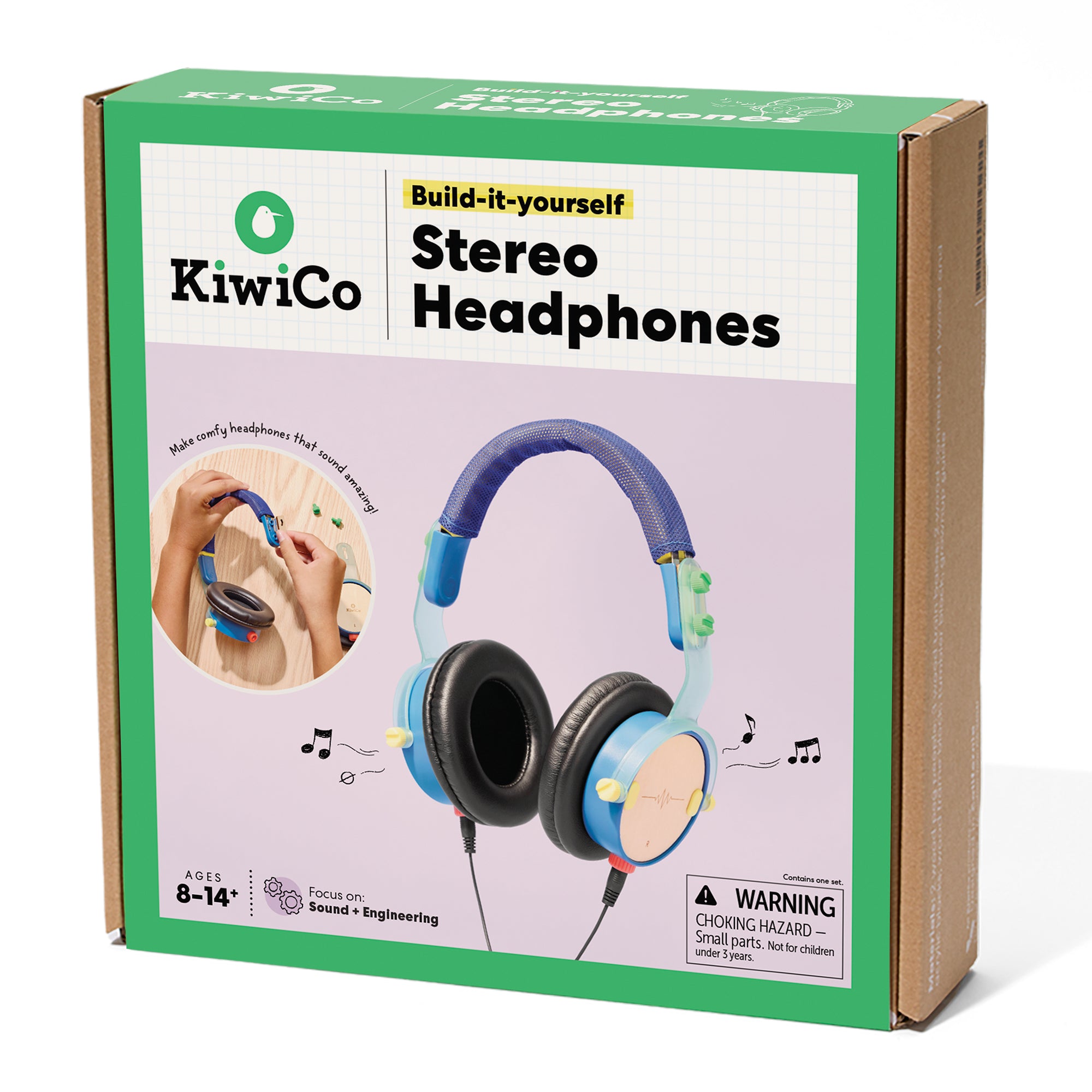 KiwiCo-Stereo Headphones