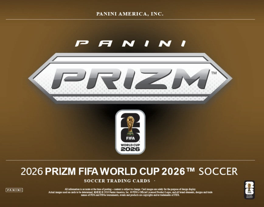 2026 PANINI PRIZM WORLD CUP SOCCER COLLECTORS BOX