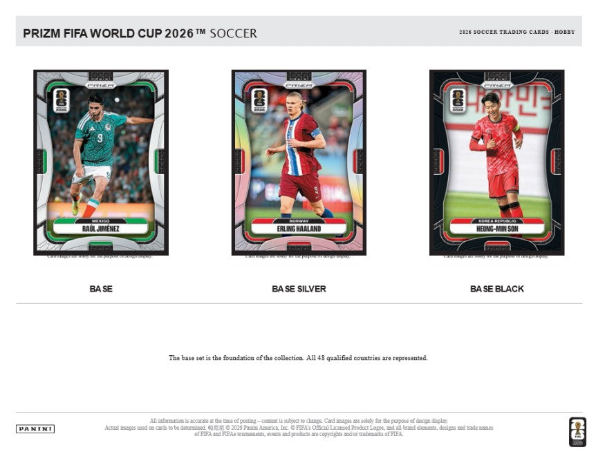 2026 PANINI PRIZM WORLD CUP SOCCER COLLECTORS BOX