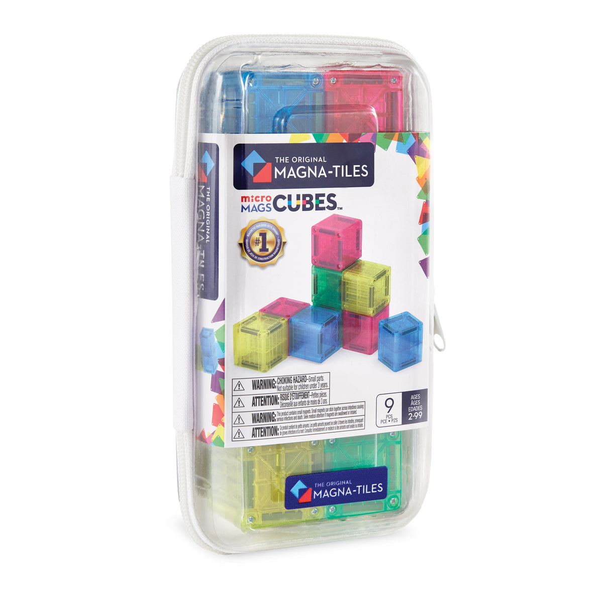 The Original MAGNA-TILES® microMAGS Cubes 9-Piece