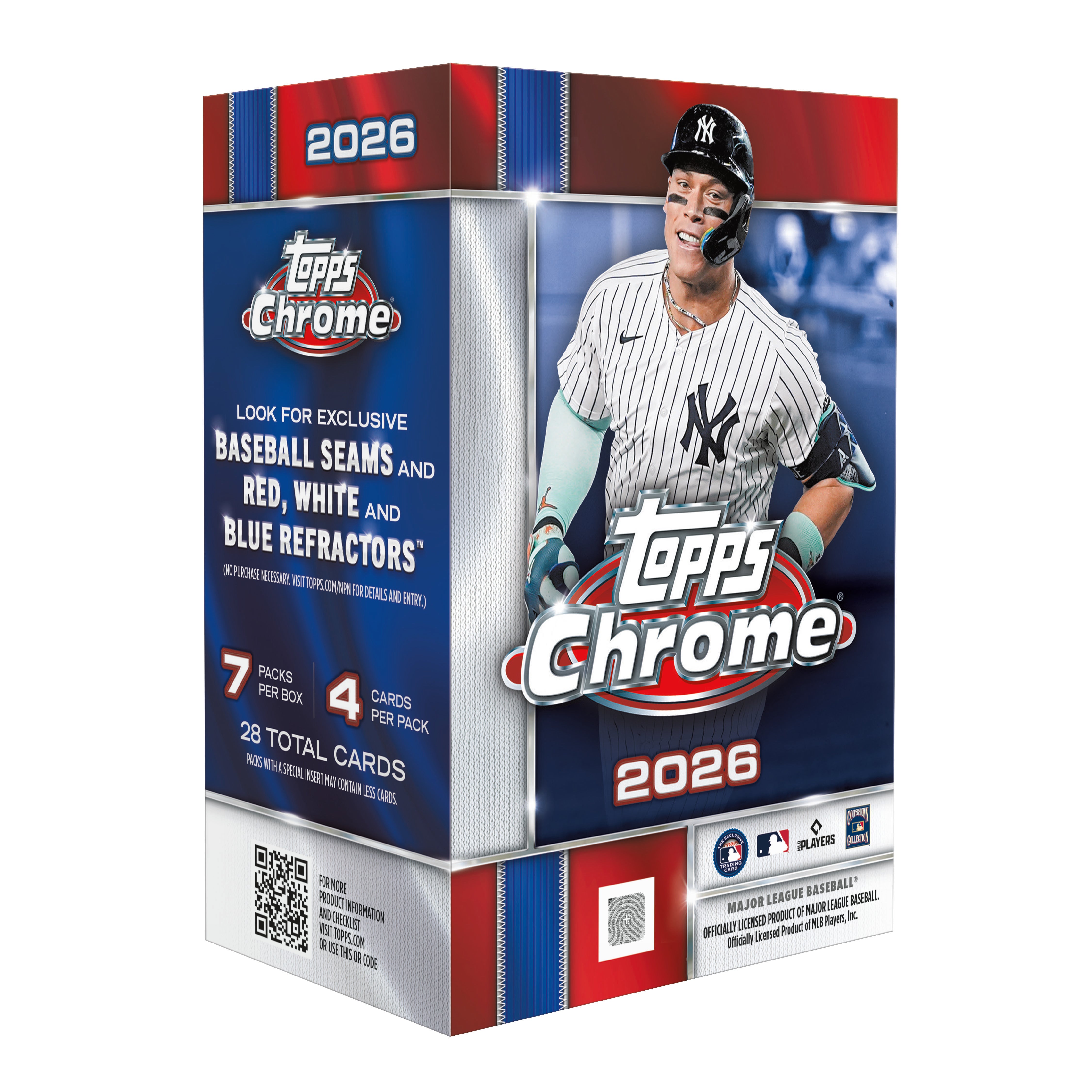 2026 Topps Chrome Baseball Value Box