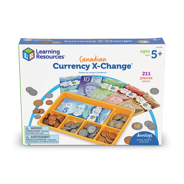 Learning Resources Canadian Currency Exchange Game
