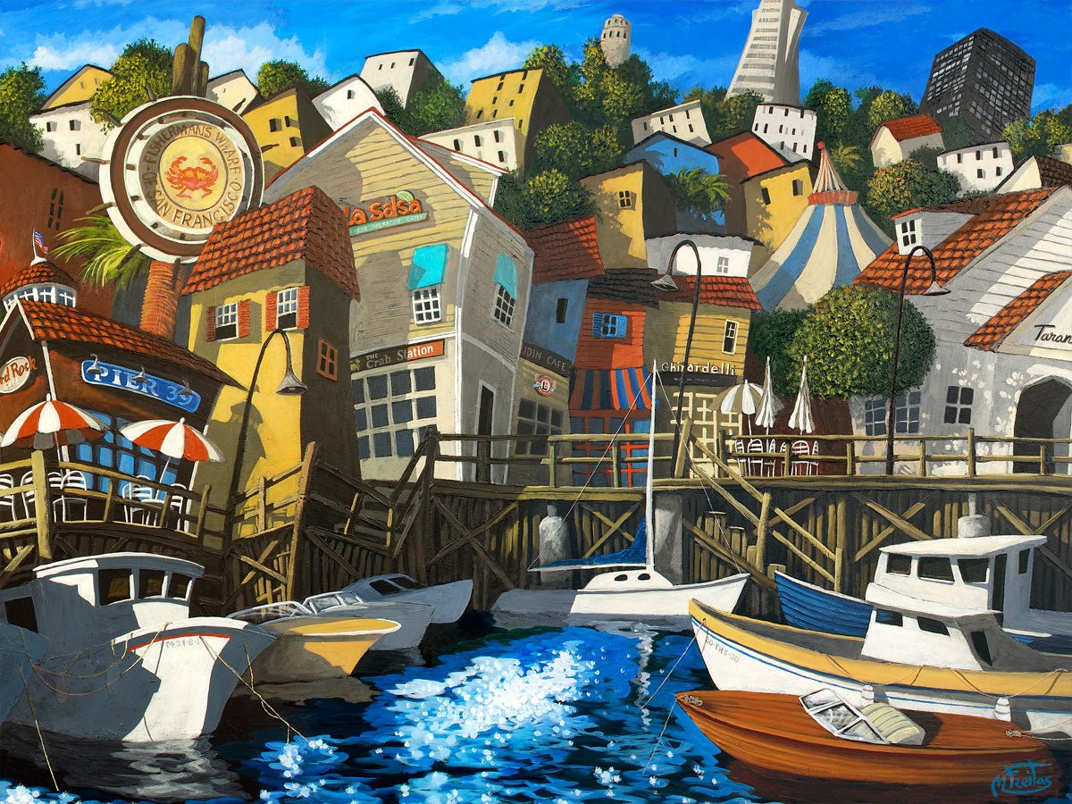 2D Puzzle The Wart San Francisco - Mastermind Toys___246509