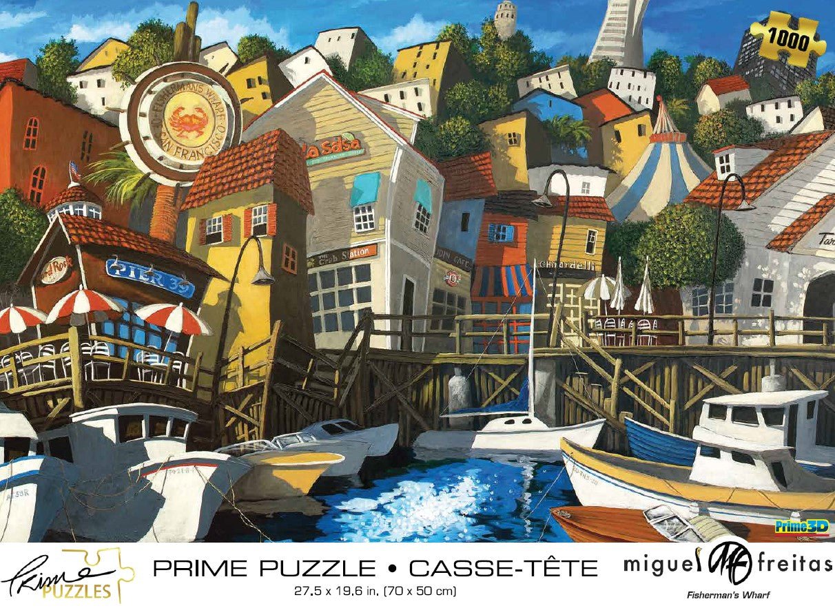 2D Puzzle The Wart San Francisco - Mastermind Toys___246509