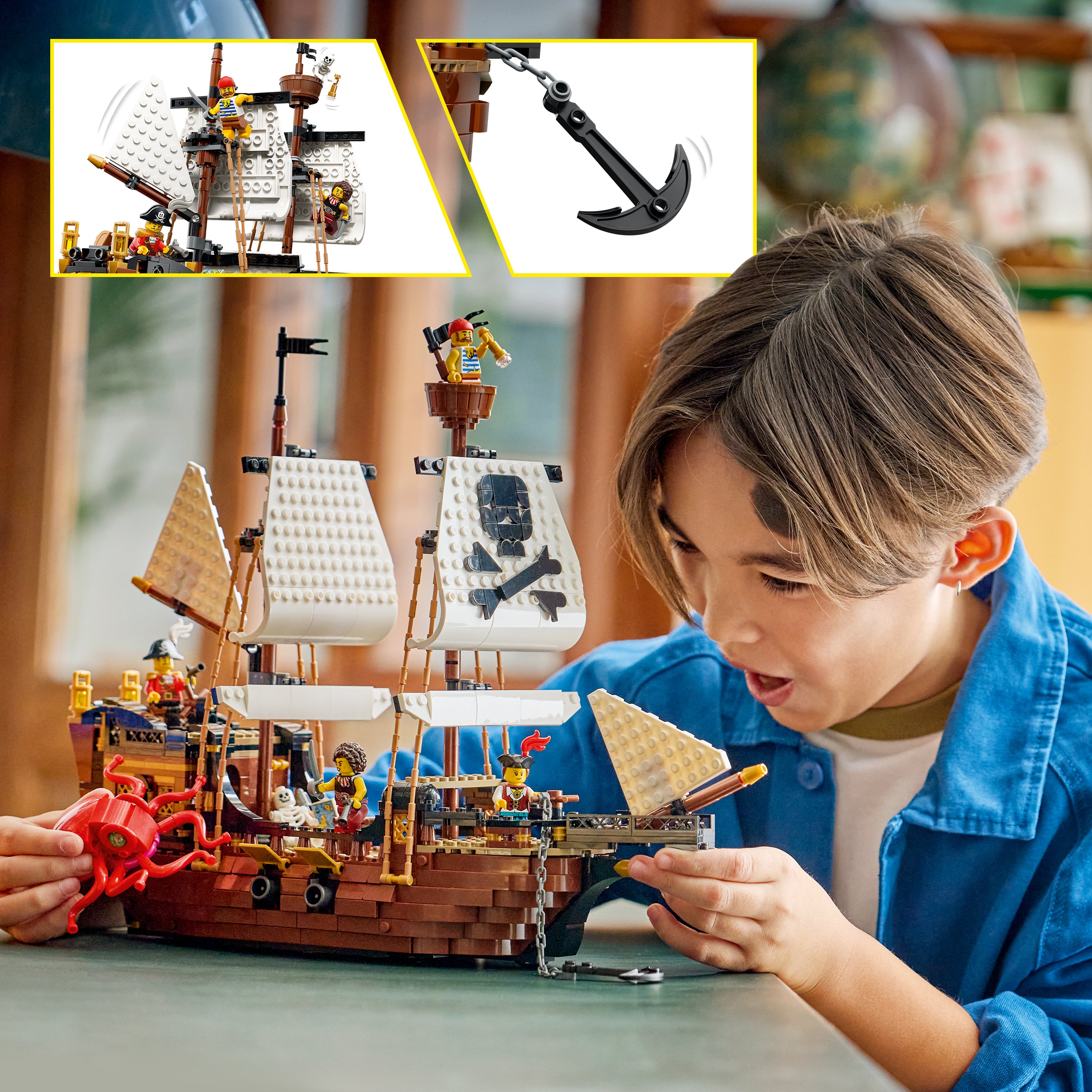 LEGO® Creator 3 in 1 Iconic Pirate Ship 31387