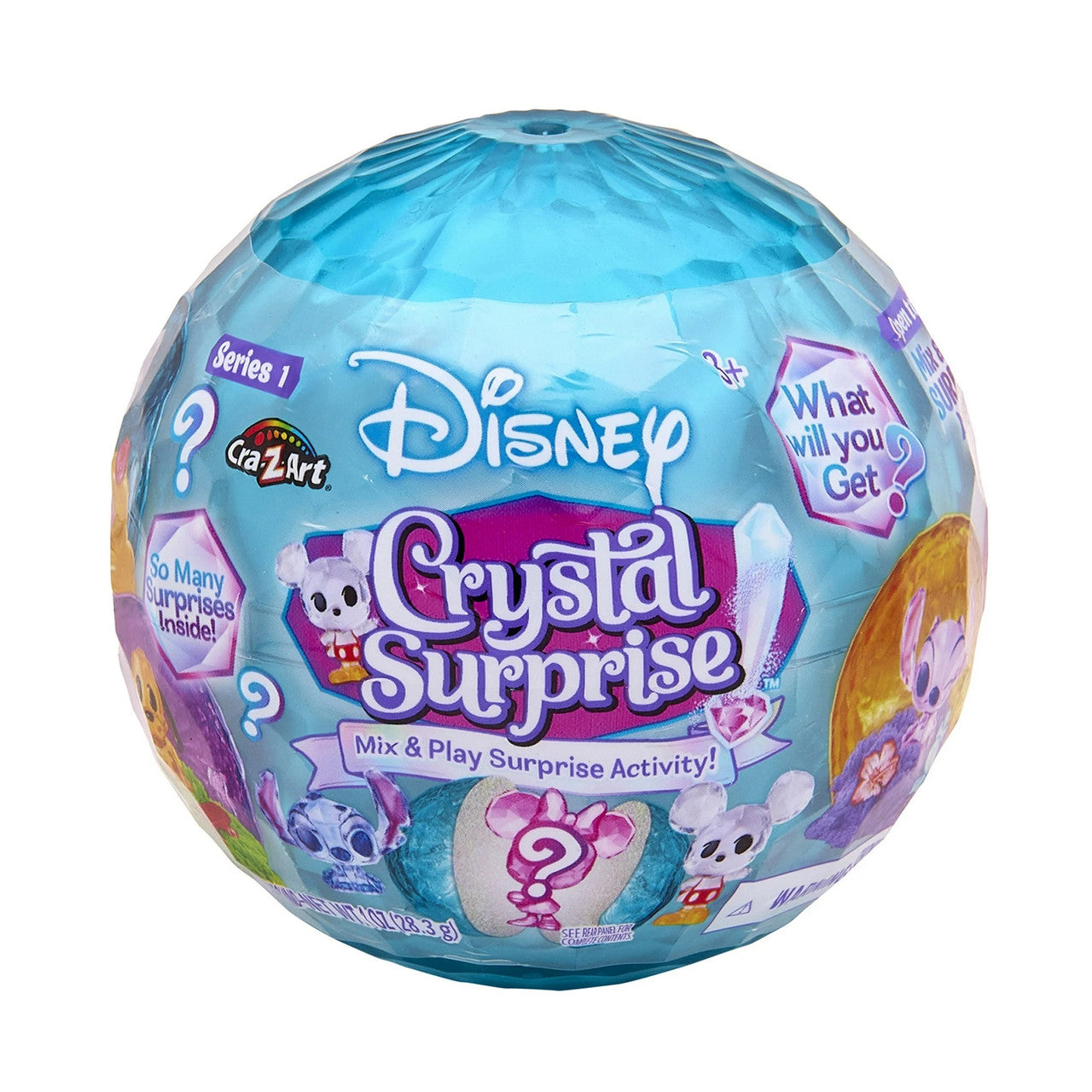 Cra-Z-Art Disney Crystal Surprise Ball Figure