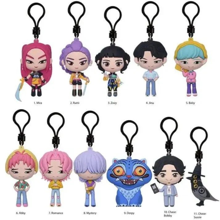 3D Foam Bag Clips Demon Hunter Series 1 - Mastermind Toys___256417