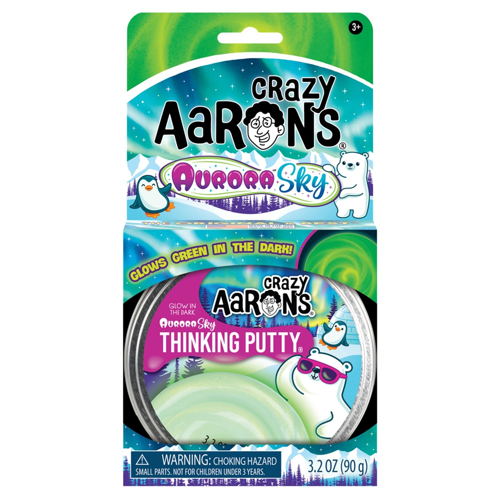 4" Thinking Putty - Aurora Sky - Mastermind Toys___249352