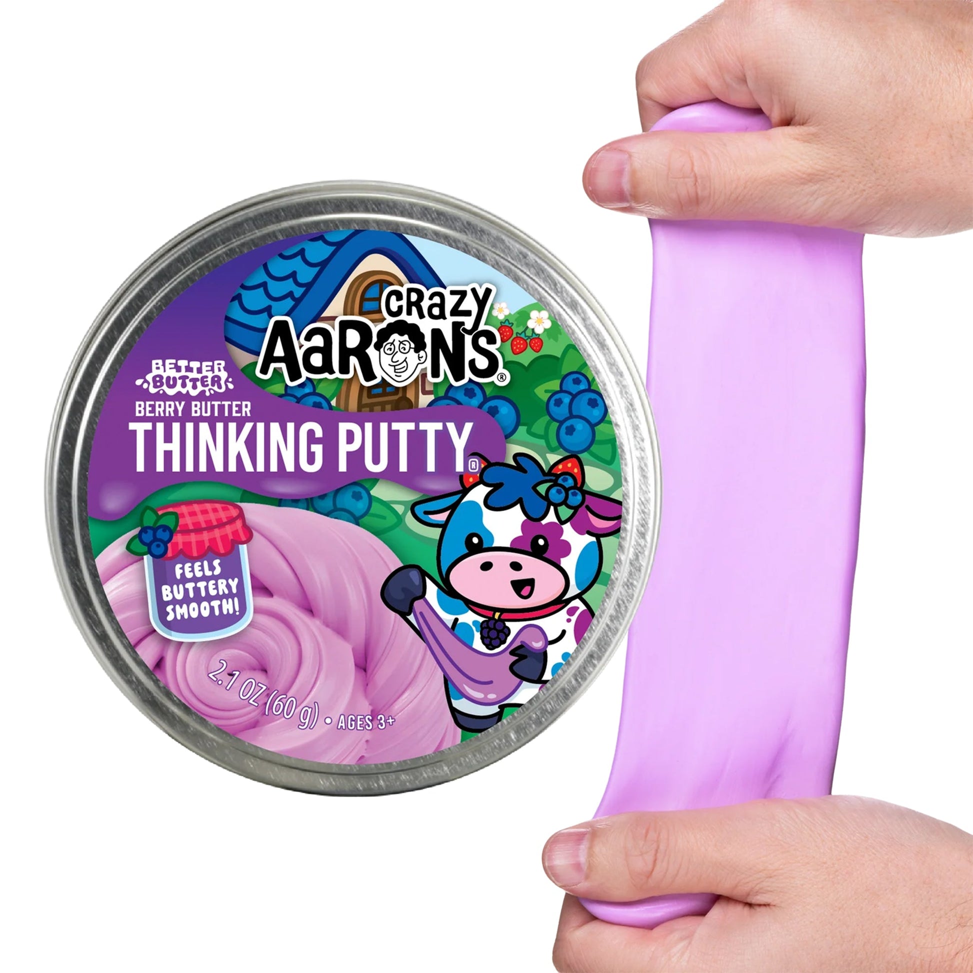 4" Thinking Putty - Better Butter Berry Butter - Mastermind Toys___254981