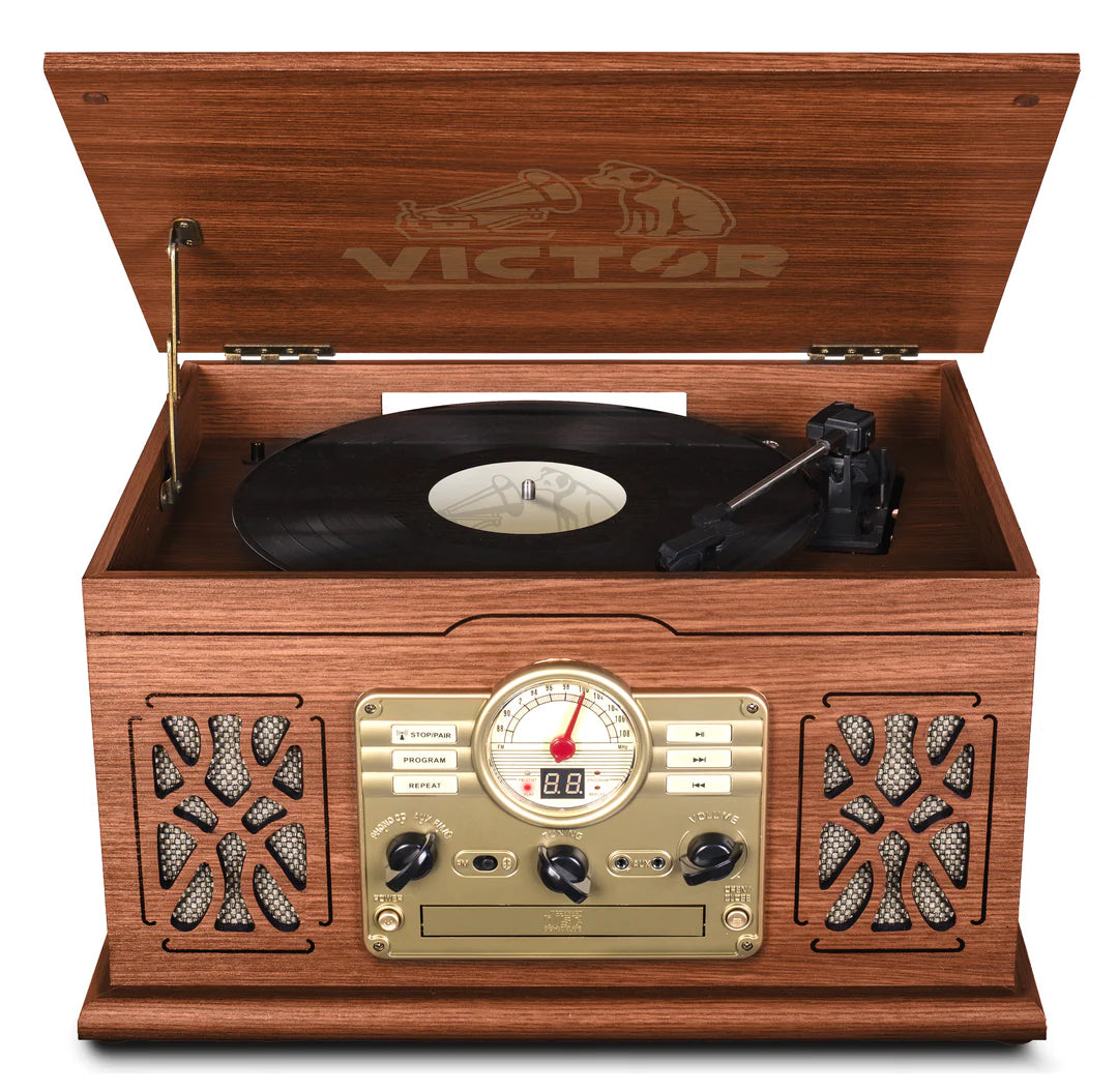 VICTOR Mahogany Record Player