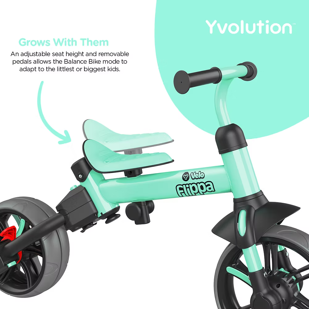 Yvolution 4 in 1 Yvelo Flippa Green/ Black