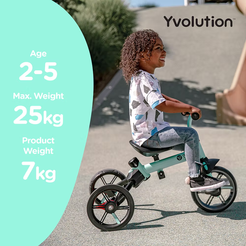 Yvolution 4 in 1 Yvelo Flippa Green/ Black