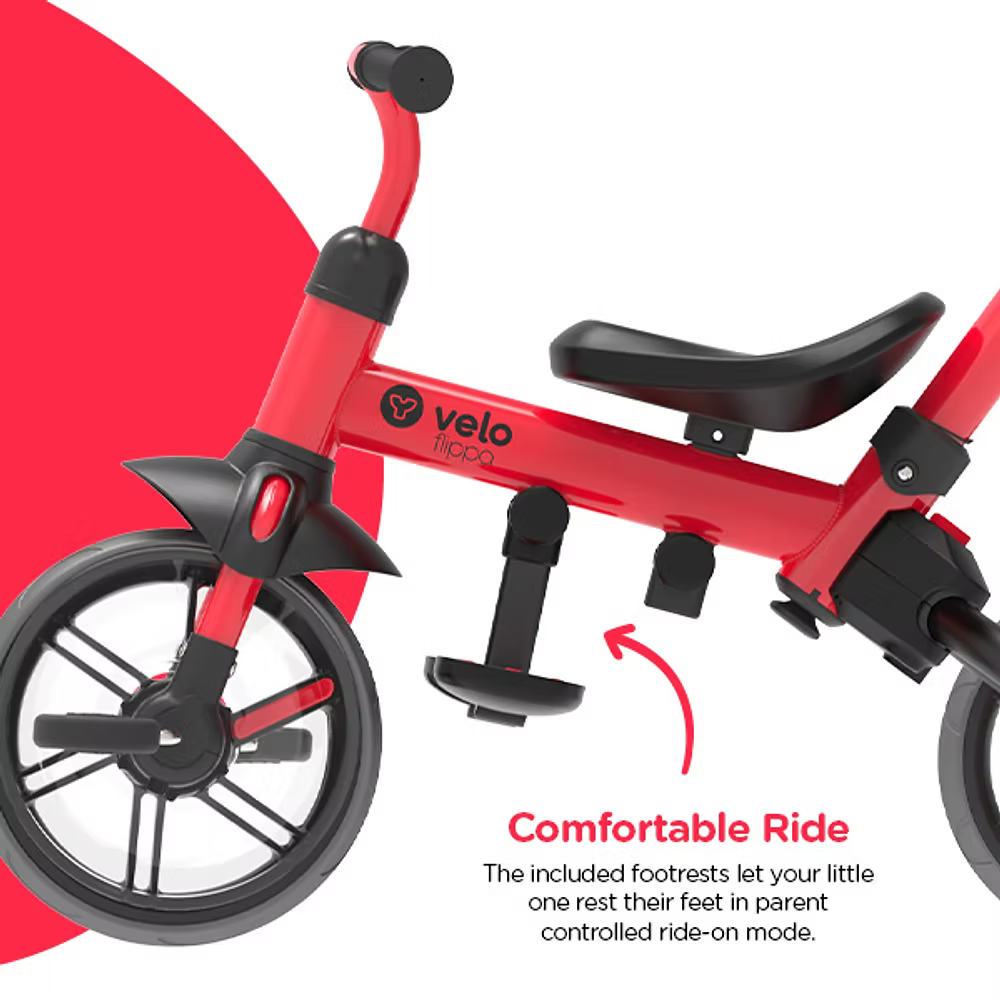 Yvolution 4 in 1 Yvelo Flippa Red/ Black