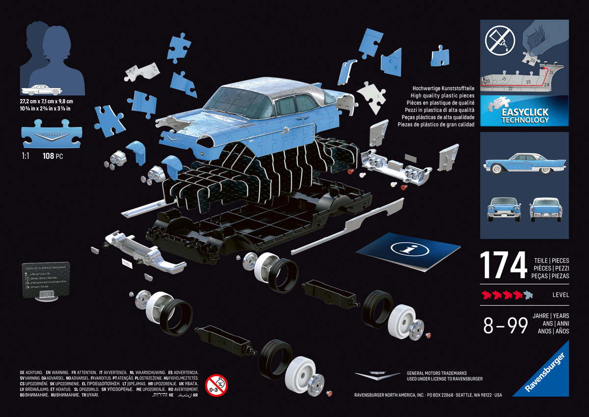 Ravensburger Iconics Cadillac Eldorado Brougham