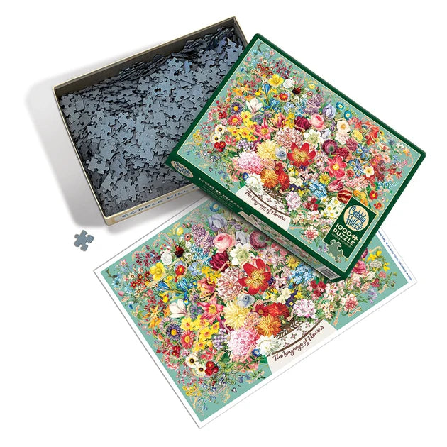 Cobble Hill The Language of Flowers 1000 Pc Puzzle