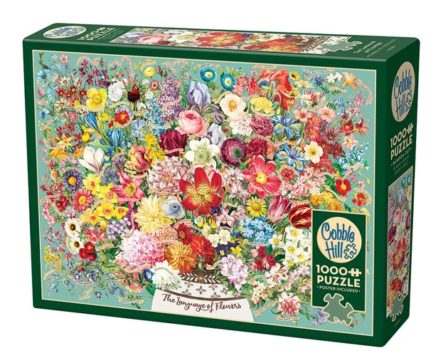 Cobble Hill The Language of Flowers 1000 Pc Puzzle