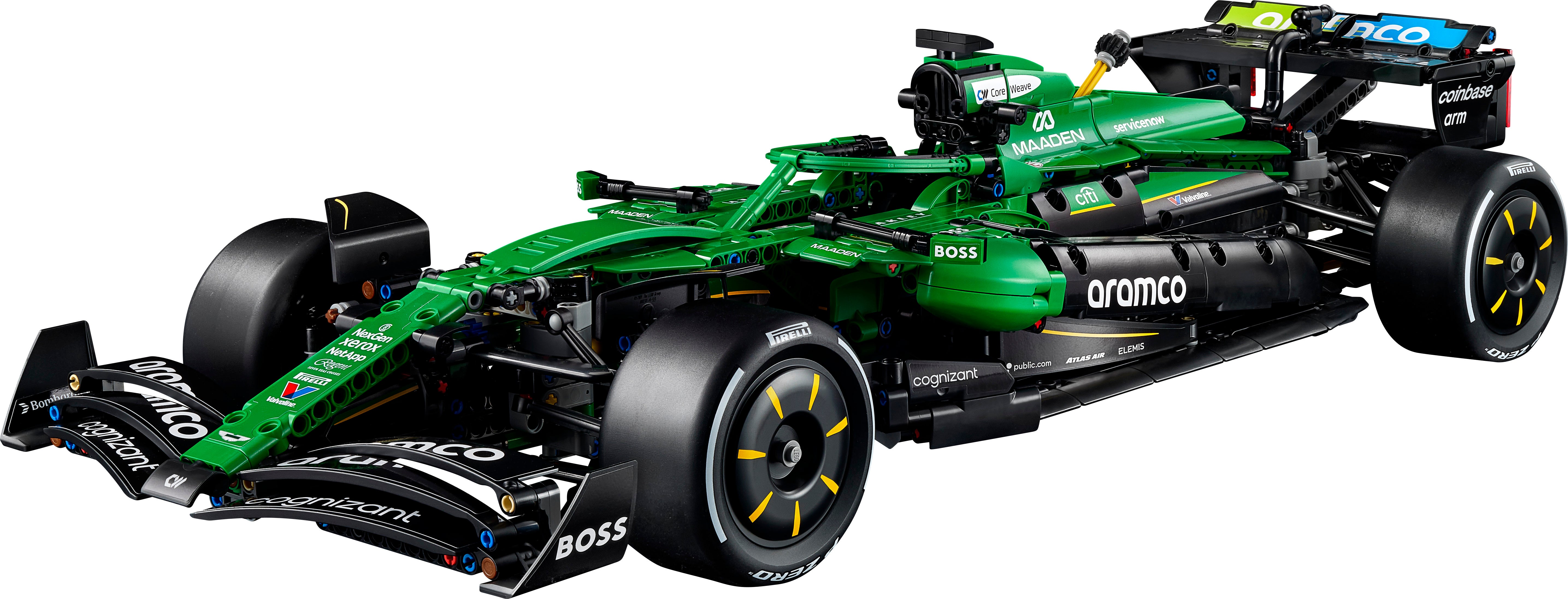 LEGO Technic Aston Martin Aramco AMR25 F1 Car 42240