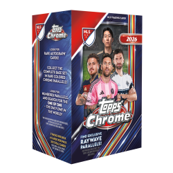 2026 Topps MLS Chrome Soccer Value Box
