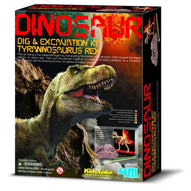 4M Dinosaur T - Rex Dig & Excavation Kit - Mastermind Toys___61055