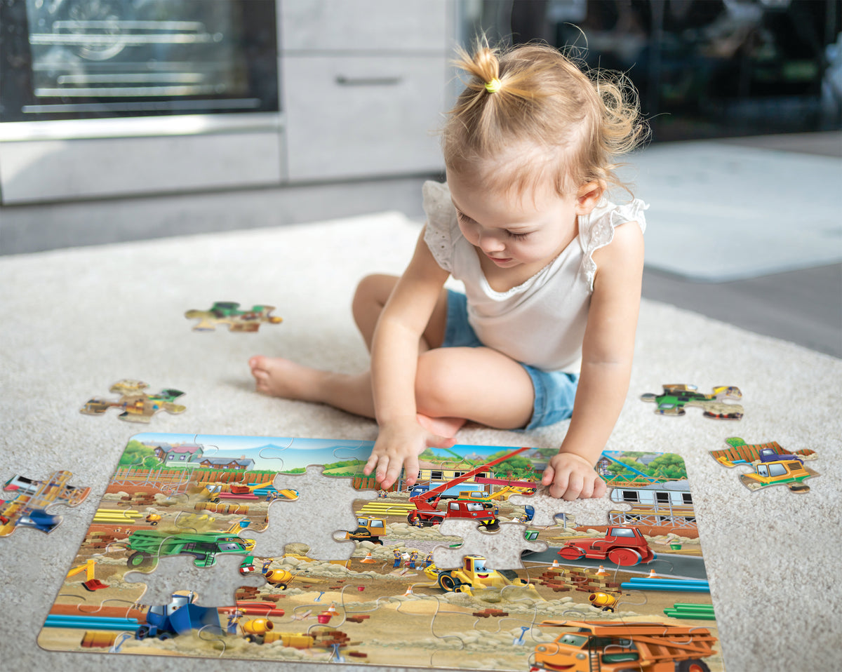 Cobble Hill Construction Zone (35 pc Floor Puzzle)