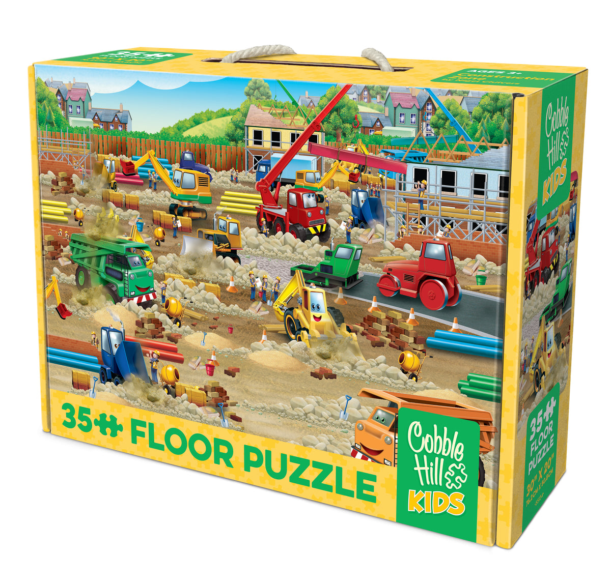Cobble Hill Construction Zone (35 pc Floor Puzzle)