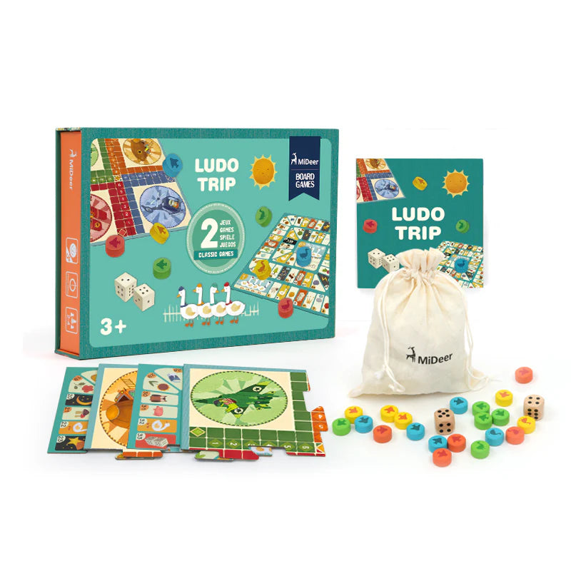 Mideer Ludo Trip Board Game